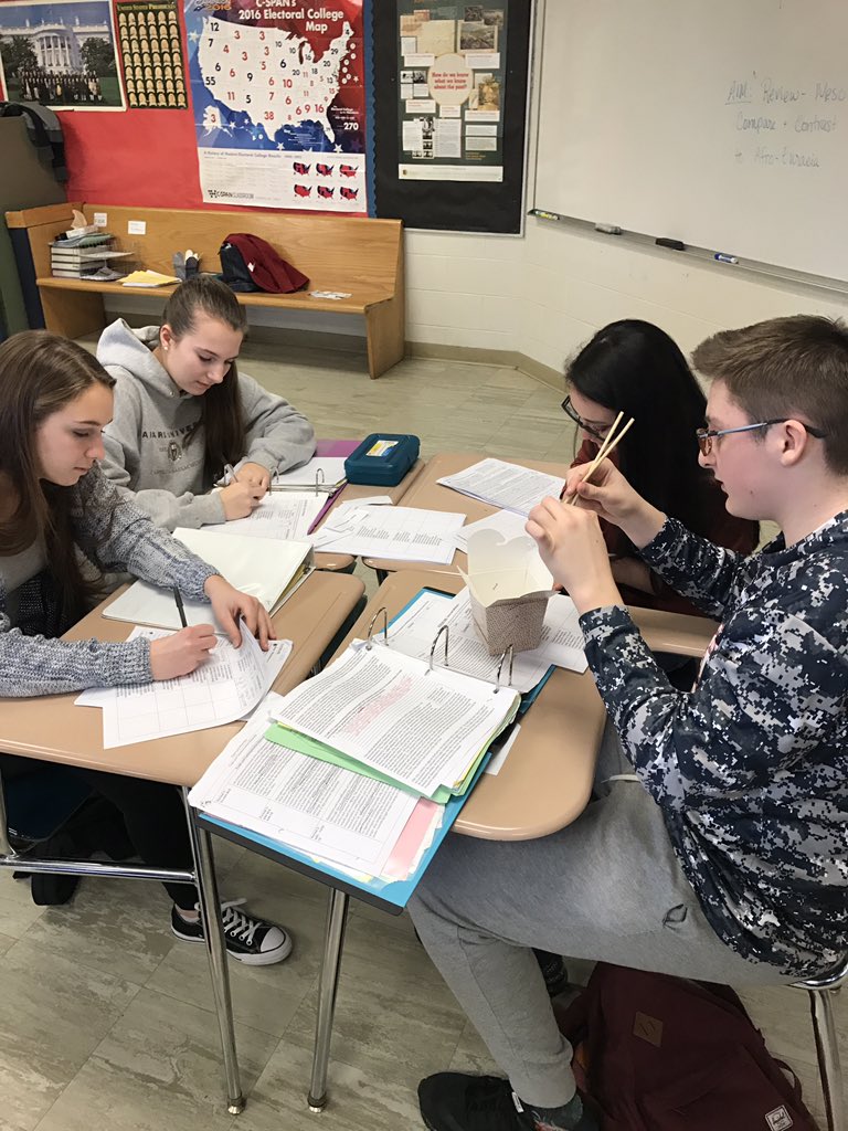 SCSD_HSW's tweet photo. Thanks 2 Ms. Keller for using an #instructionalalert to showcase UDL stations to explore Mesoamerica. Chop stix aren't just used 4 eating! https://t.co/dNfEHCIWfI