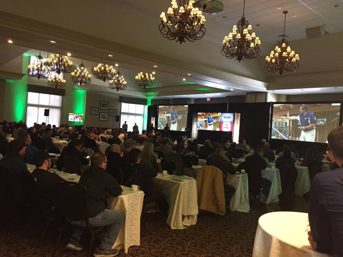Big turn out for  the Techo Contractor Showcase in Ajax.