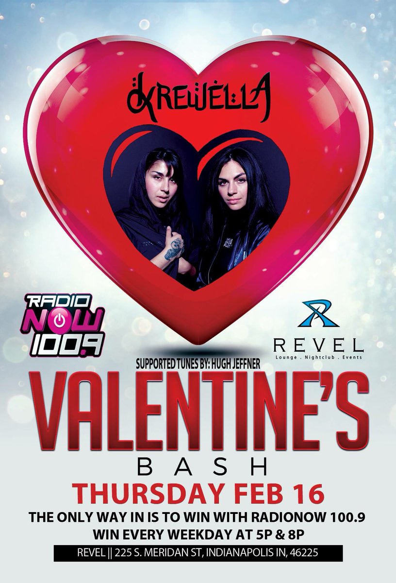 RadioNOW1009's tweet photo. It's going down TOMORROW @Revel317 with @Krewella! RT to win your way in #VBash2k17 🔥🔥🔥🔥❤️❤️❤️❤️ https://t.co/xwouz6JTln