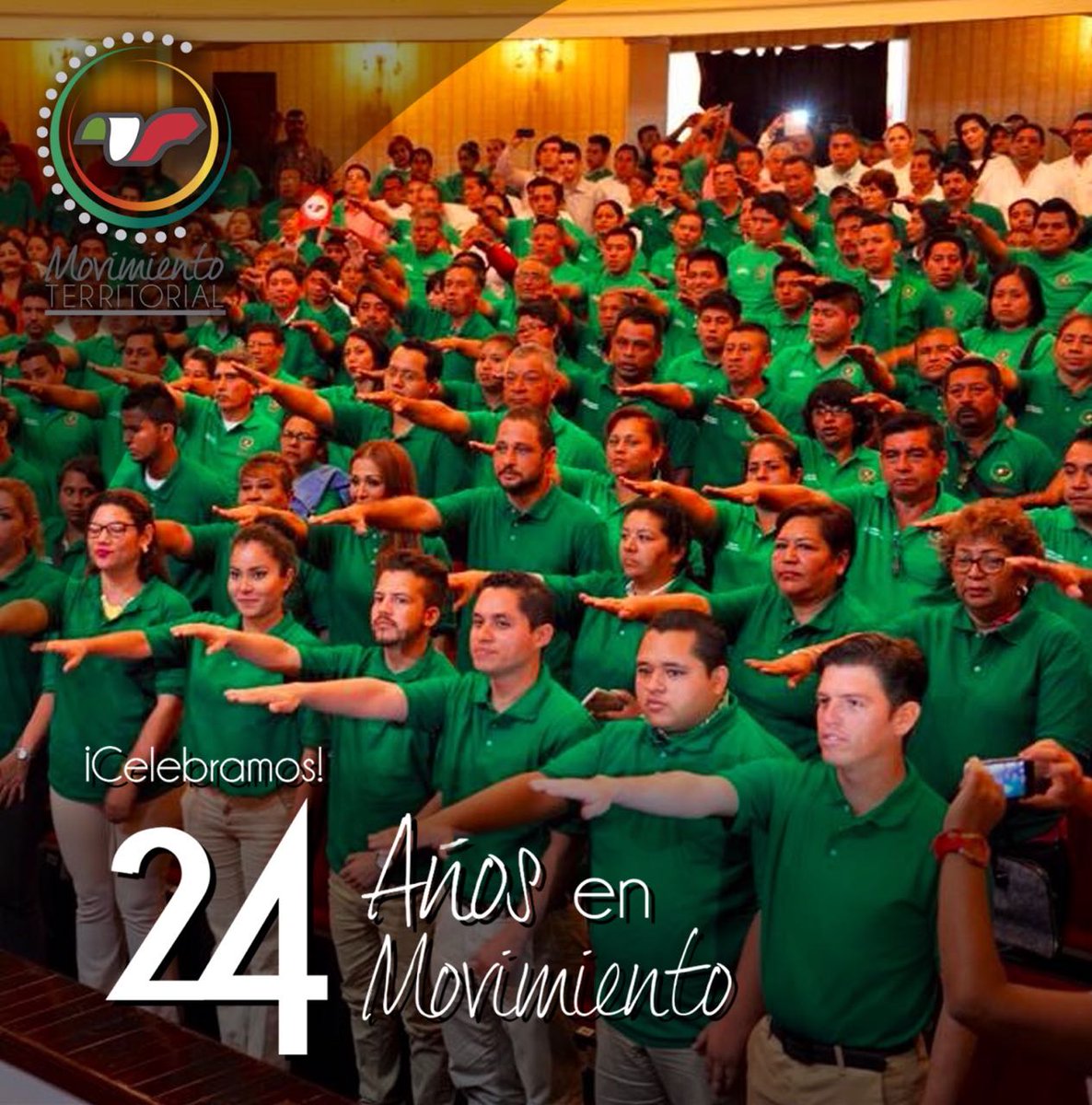 JT_Yucatan's tweet photo. Integramos a todas las generaciones en una estructura de acción, en comunidad asumimos el reto de las causas sociales #24AñosEnMovimienTo https://t.co/rRKDpvhHyo