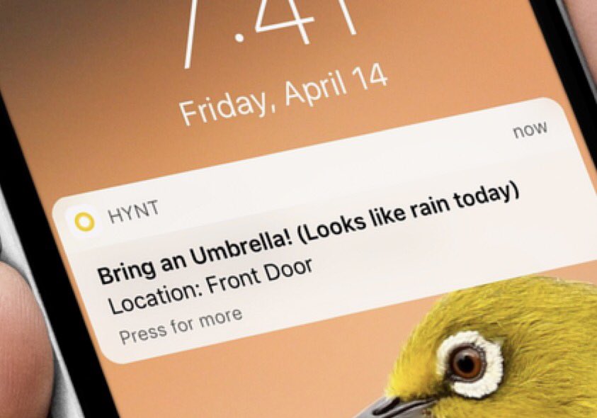hyntme's tweet photo. Get better reminders that keep you prepared for the day ahead, automatically. Learn more at hynt.me  #BetterReminders #wednesdaywant https://t.co/URvoVyNkYG