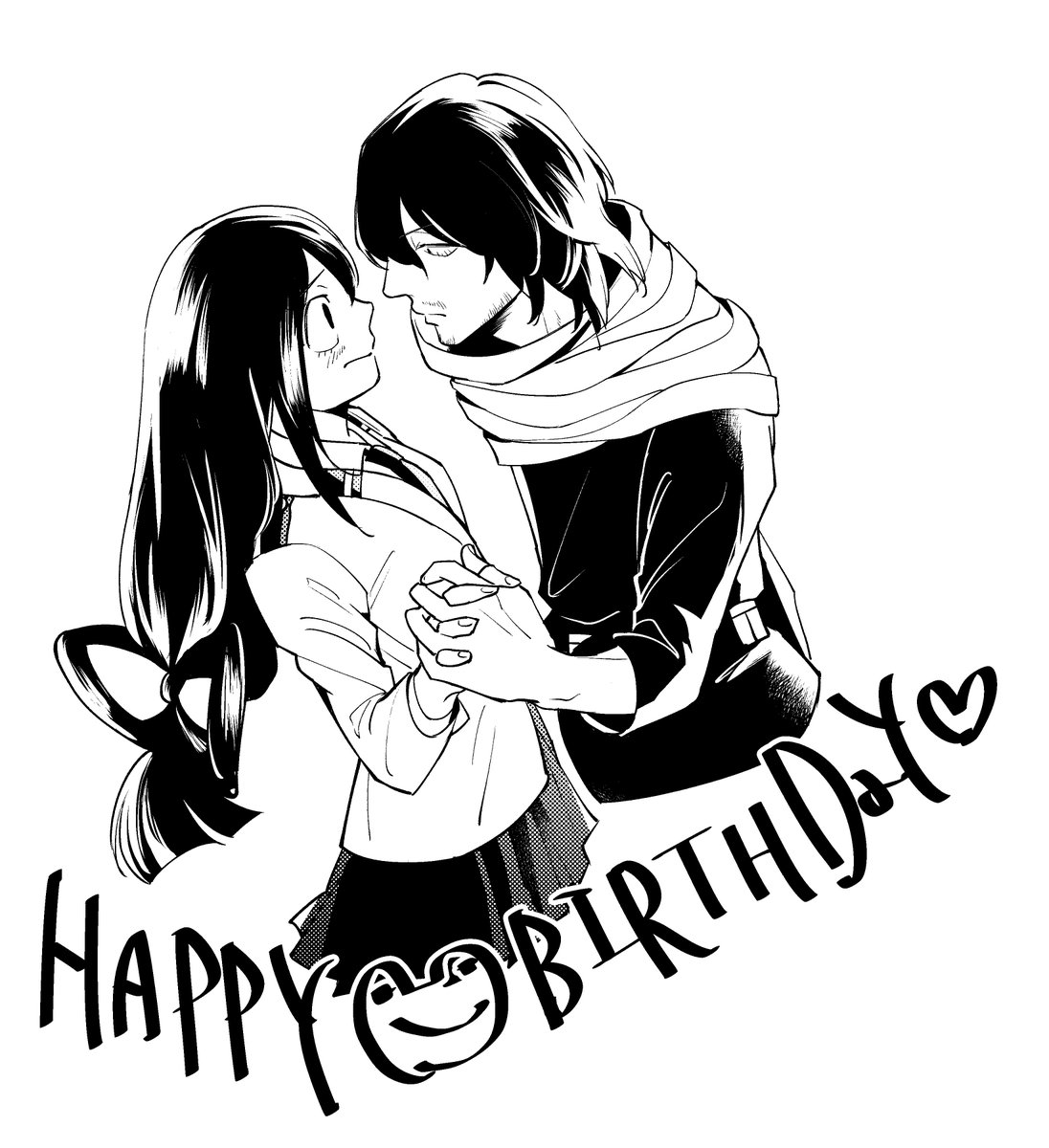 梅雨ちゃん遅れてごめんね～～～(';ω;`)おたおめ!!!
#蛙吹梅雨生誕祭2017 
