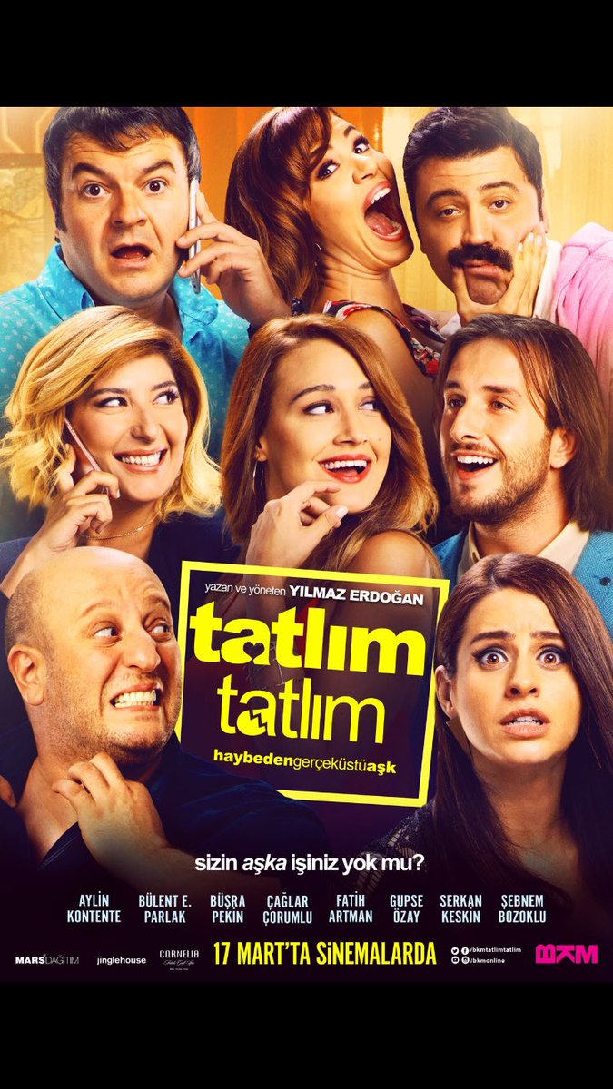 bulentparlak's tweet photo. "TATLIM  TATLIM"

Filmimizin afişi.Filmimiz 17 Mart'ta sinemalarda.😊 https://t.co/ygBOmsFRlY