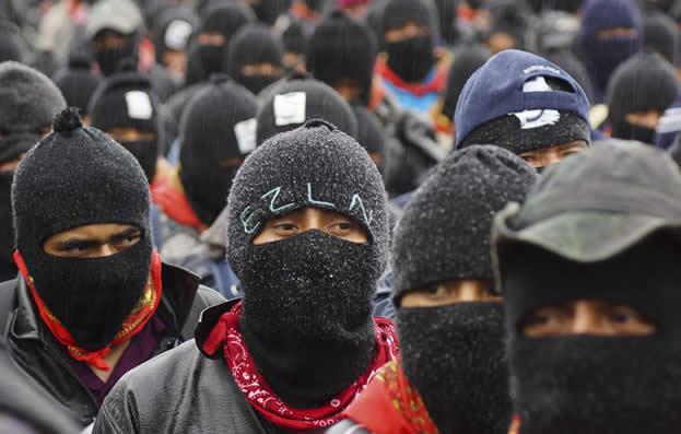 NoraPJara's tweet photo. El EZLN llama a sus simpatizantes a impulsar campaña internacional contra las persecuciones y deportaciones de mexicanos en EUA. https://t.co/6VsFnMA9xD