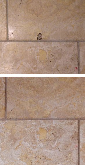 raventiling's tweet image. Big thanks to @pureadhesion for the Jolly Travertine repair kit, worked a treat. Nice one!