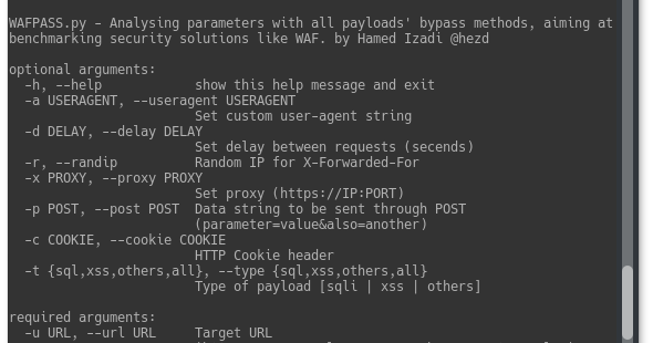 Rootsector's tweet photo. #wafpass - WAF #Security Benchmark https://t.co/e0V2vALrdI #Bypass #Cookies #Python #rootsector [@ #kitploit] https://t.co/nrRfkEdg0K