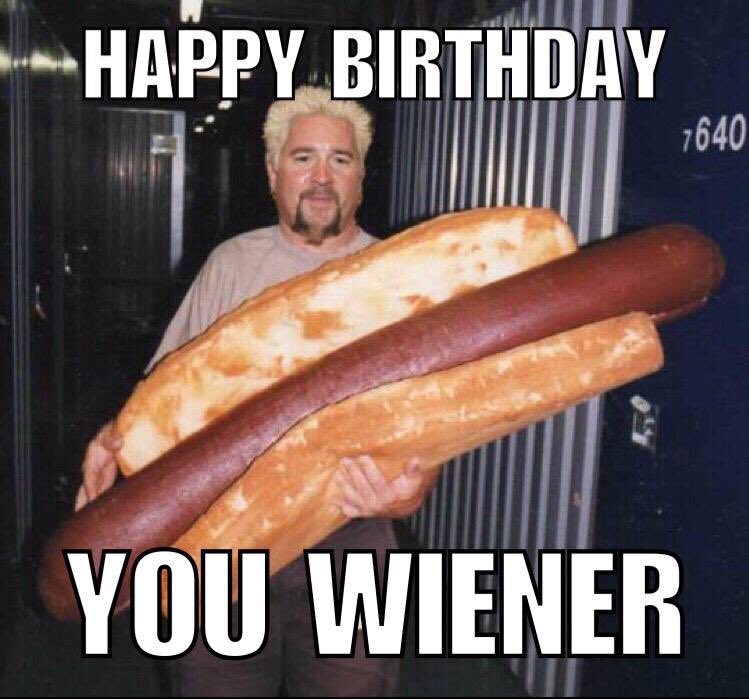  RISS HAPPY BIRTHDAY I LOVE U AND I HOPE YOU EAT LOTS OF CHICKEN & MEET GUY FIERI 