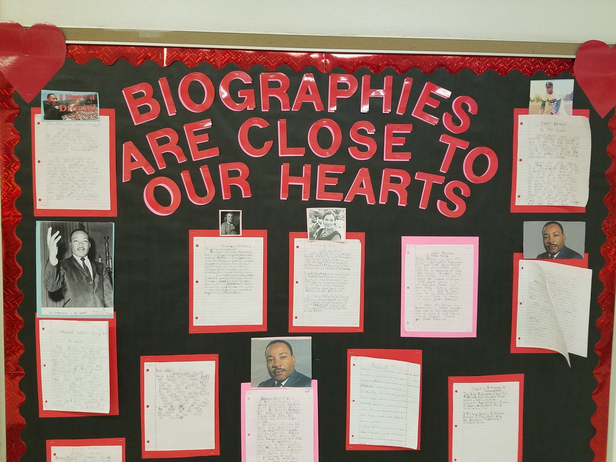 melissagarcar12's tweet photo. BHM is in full swing at our elementary schools!  Thanks, Mr. L. for this great bulletin board! @CHUHCanterbury @CHUHSchools https://t.co/4jcKGgbJsb