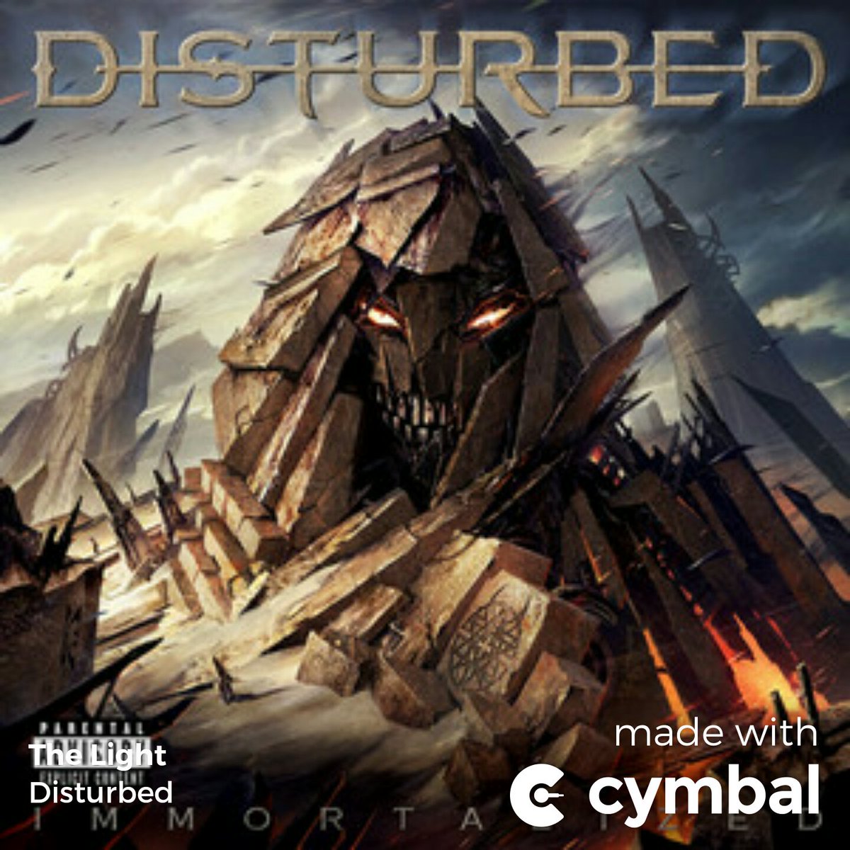"The Light" by Disturbed • open.spotify.com/track/1MTELuKD… • Shared with get.cymbal.fm