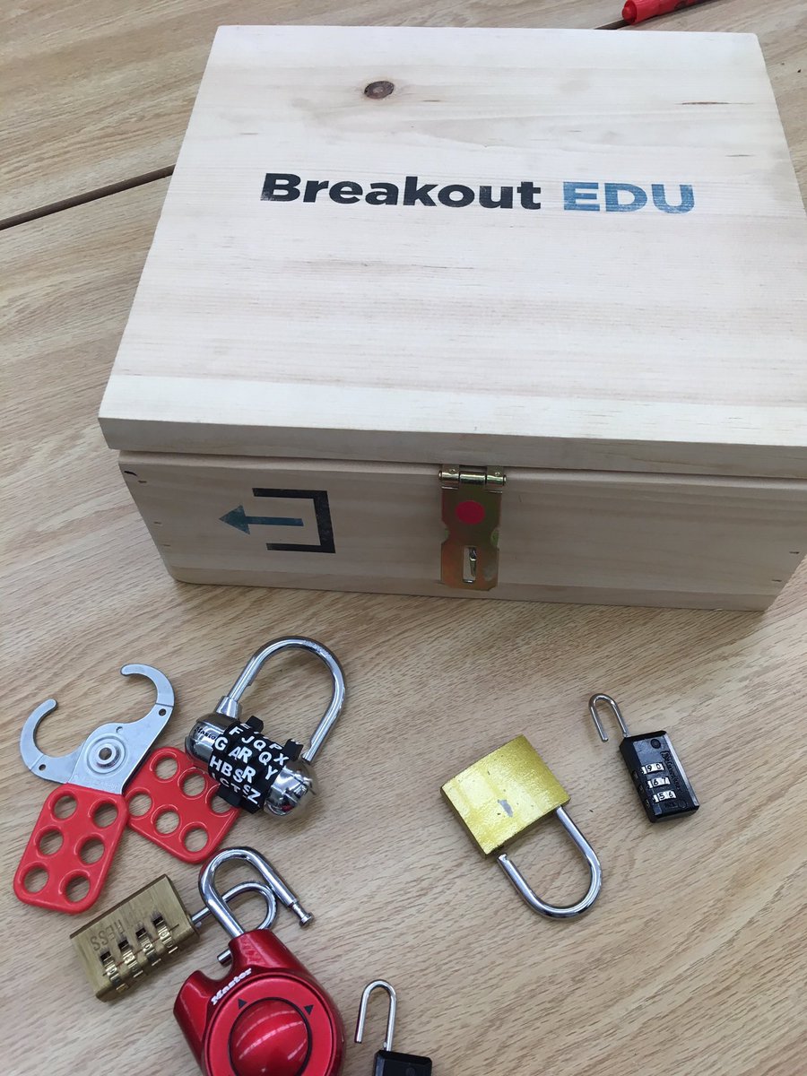 #BreakoutEdu is a great resource to gamify curriculum and to work on important 21st century competencies with your students #techknowteach
