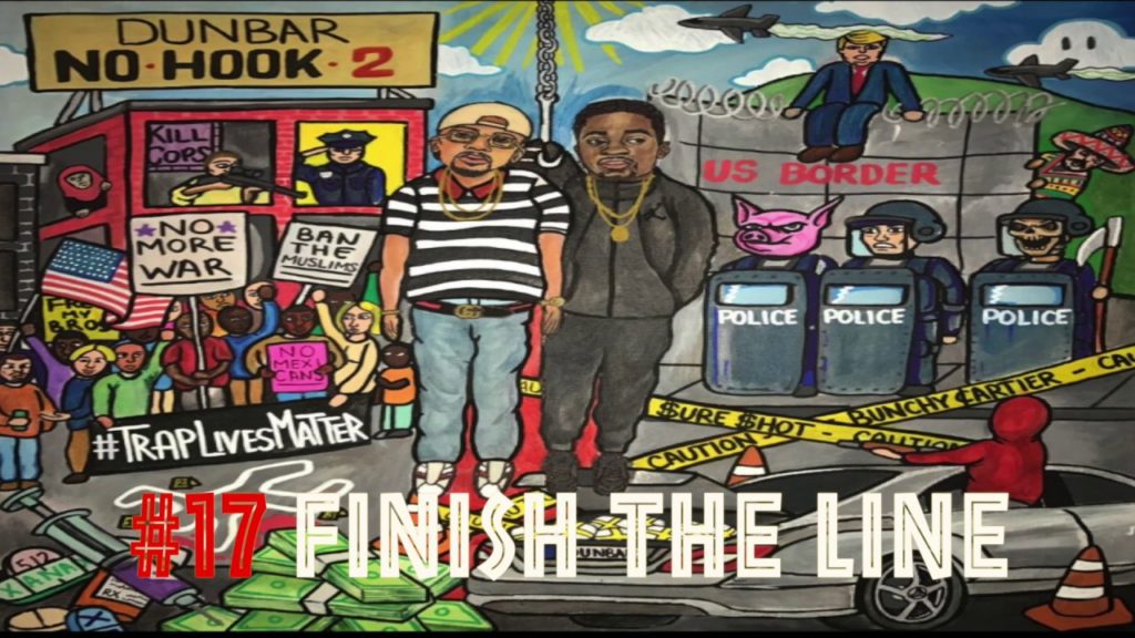 TheHowFlyBlog's tweet photo. SURE SHOT &amp; BUNCHY CARTIER “FINISH THE LINE” #NOHOOK2 – TRACK #17 https://t.co/uS6h1ozH8e https://t.co/mCqA3DVFUK