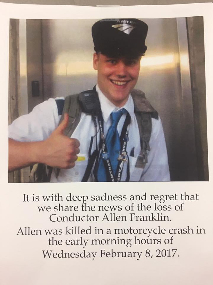AmtrakVets's tweet photo. RIP to an #amtrak warrior @VA_ESGR and VA Guardsman https://t.co/6fzHGUmbcS