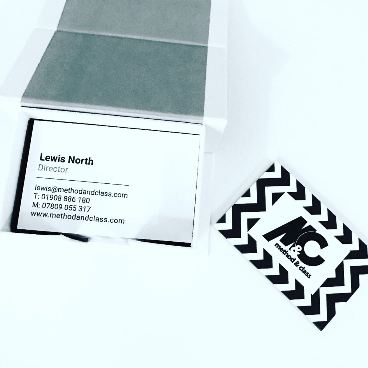 Needed some new cards doing relatively quickly. <a href="/MOO/">MOO</a> to the rescue. Raven Luxe cards with big chevrons to represent <HTML> delimiters.
