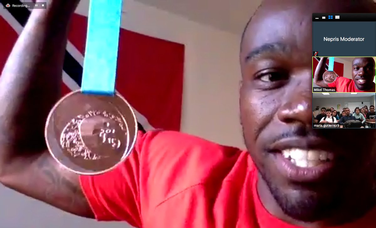 chatwithsteph's tweet photo. Thank you @Mikel_Thomas for your awesome session about #profesionalsports!!! #sports @neprisapp https://t.co/mks0AJ0A4a