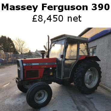 Massey Ferguson 390 for sale
£8,450 net 
Call Chacewater 01209 821444

Photos-goo.gl/9YTPbD