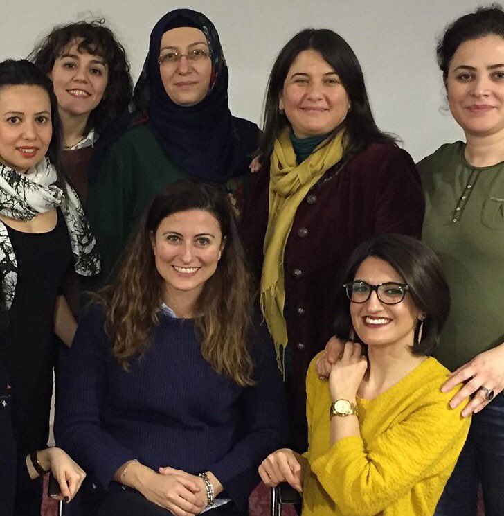 2. EMDR eğitimini de yüz akıyla bitirdik.