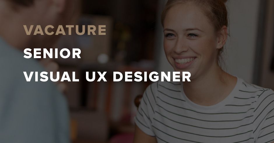 Senior visual UX designer en toe aan de volgende stap in je carrière?  buff.ly/2kqkPYz