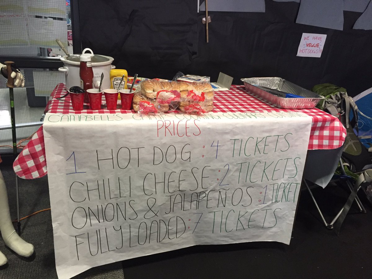CampbellChem's tweet photo. Stop by and enjoy the sounds of nature and the crackle of a fire as you enjoy camping classics #snacker17 https://t.co/WuUvw3O5Mc