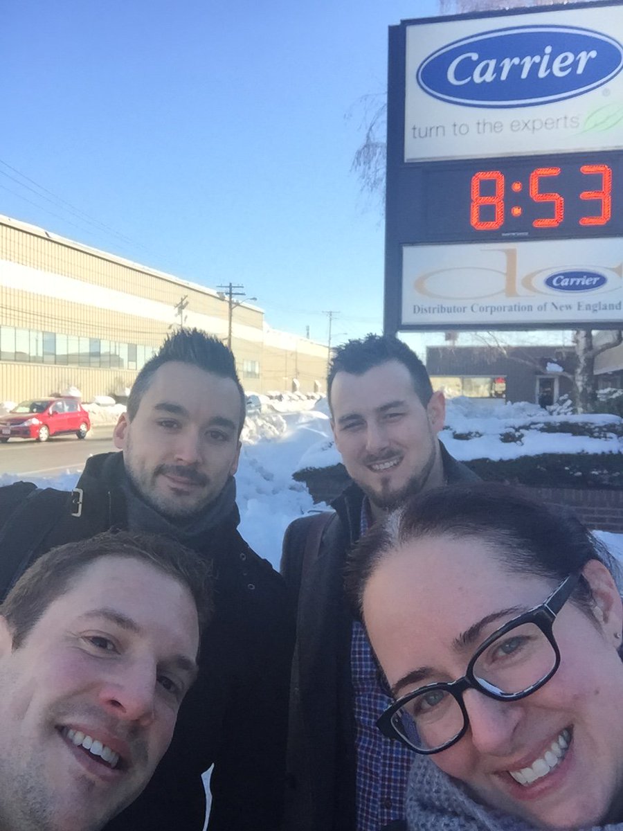 Absolunet's tweet photo. Our #proud delegation who visited our DCNE client in Boston as part of a productive workshop for a major #B2B project https://t.co/Z63QX2fhkN