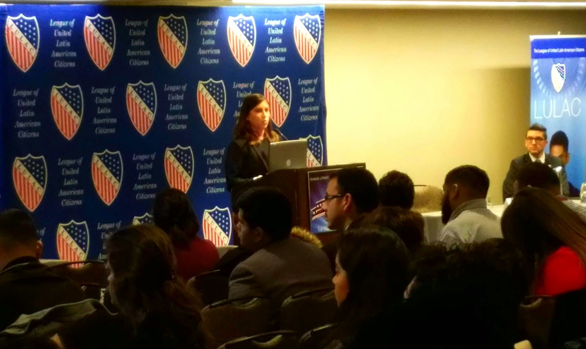 <a href="/votolatino/">Voto Latino</a> <a href="/LulacYouth/">lulacyouth</a> educate and empower gente to get involved and organize themselves so they can be more effective #LULAC17 #SiSePuede