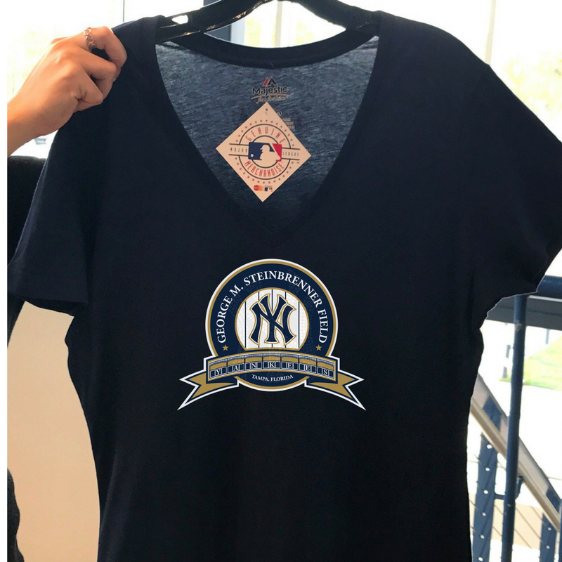 YankeesCamps's tweet photo. New season + renovated stadium = new #GMSField logo! https://t.co/ZbKf6jRv3V