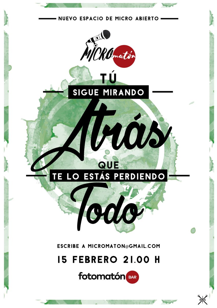 Hoy, como todos los miércoles, volvemos al <a href="/FotomatonBar/">Fotomatón</a> para recibir a CÓMICOS, MÚSICOS, MAGOS, POETAS, y más!
Te esperamos.