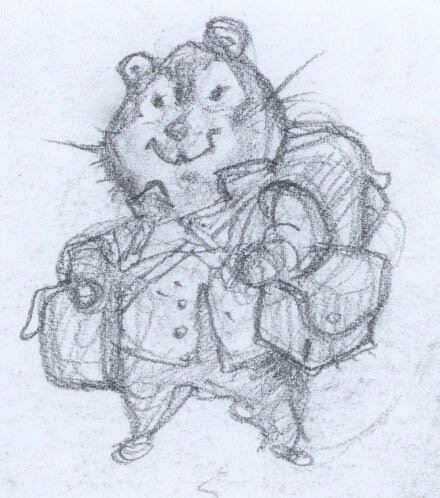 Sketchbook - Wayfaring critters. 