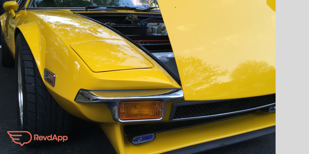 De Tomaso turns heads everywhere it goes.  Detailed- shaped body powered by V-8 engine is the #sportcar to admire &amp; drive if one can.