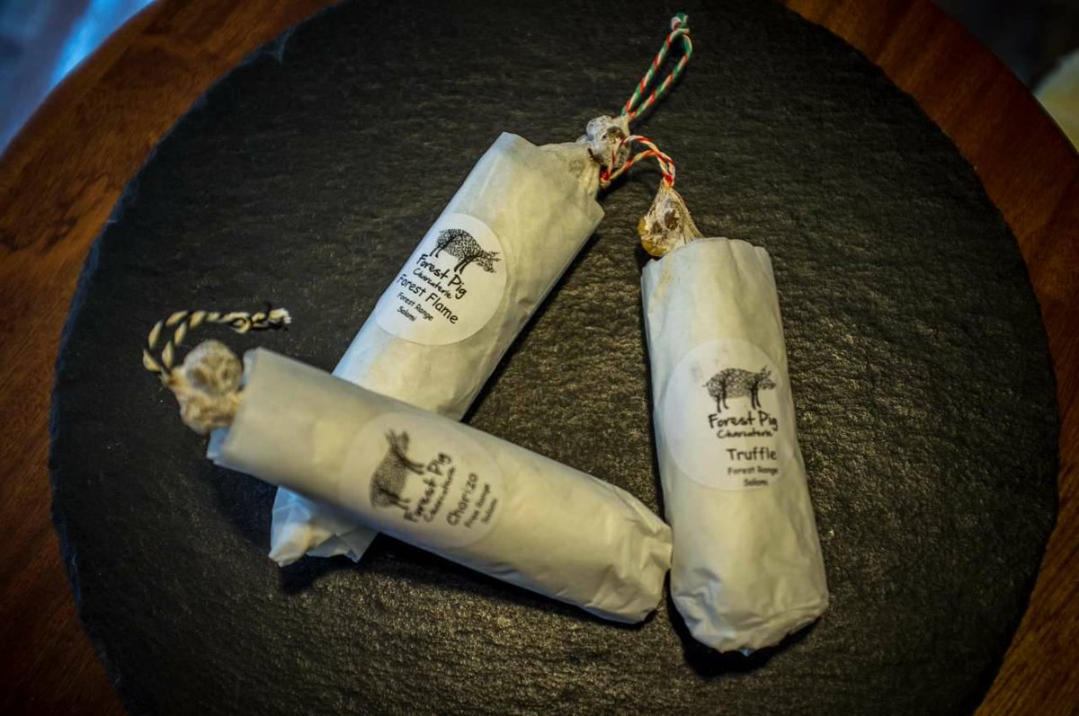 GB_Charcuterie's tweet photo. Salami heaven from @ForestPigCharcu an absolute favourite of ours, available in store &amp; at https://t.co/WEDUWnk854 https://t.co/rMowk34H9f