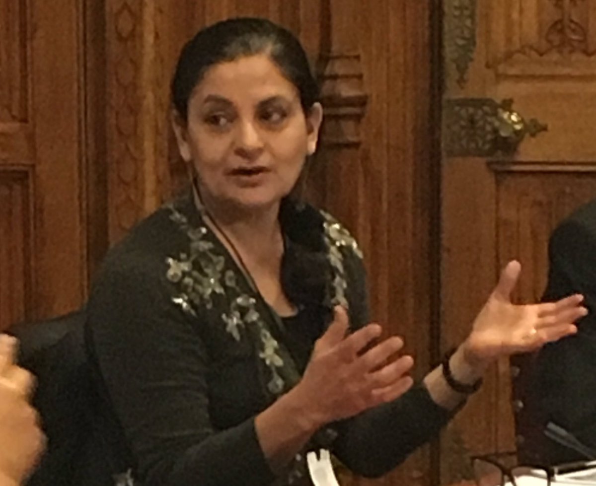 RunnymedeTrust's tweet photo. Prof Sarah Ansari: history of #partition important because today many are defining identity along narrow partisan lines. https://t.co/uIEru93UTo