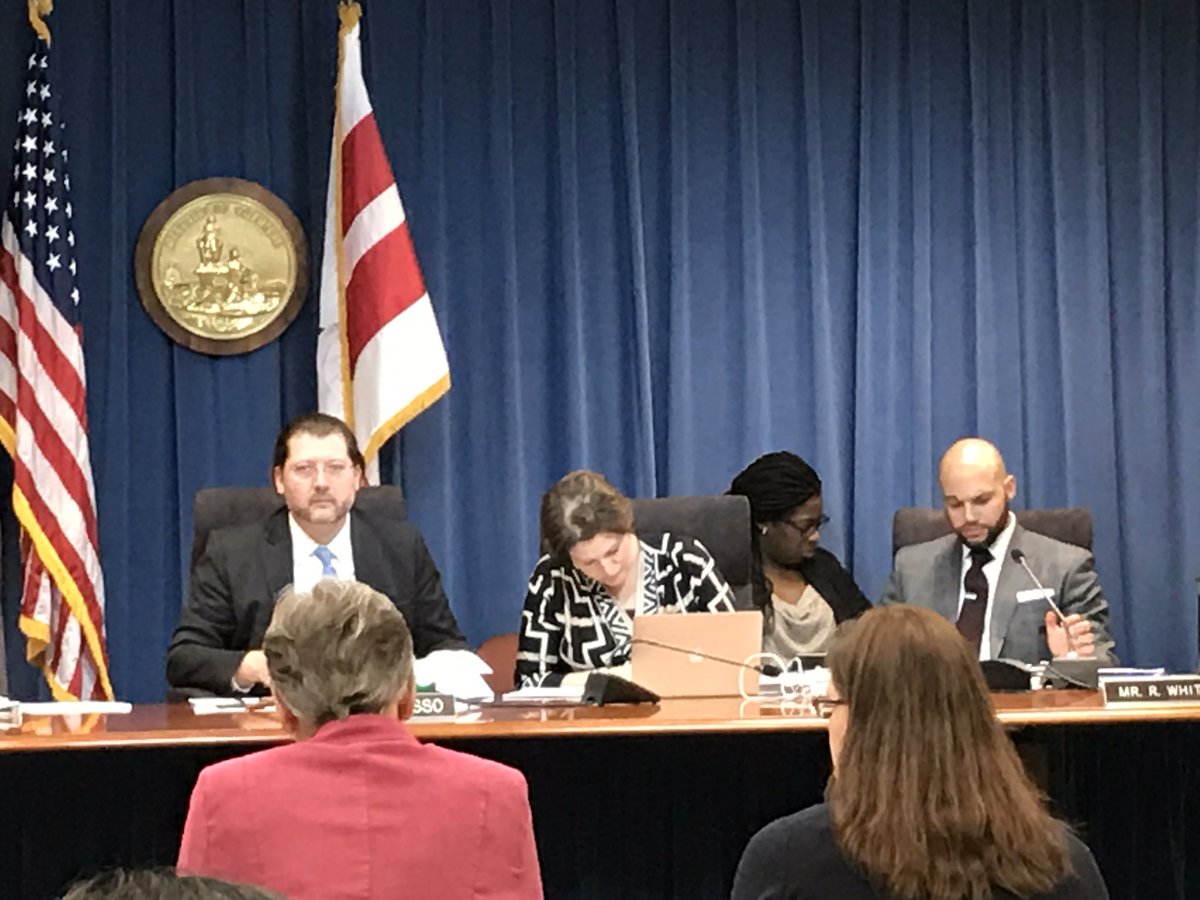 DLPetroshius's tweet photo. On: @DMEforDC oversight portion of today's ed committee meeting. #zerolead #fixallschools #communityengagment all matter @chmldc @CHPSPO https://t.co/FoNOJQLRko