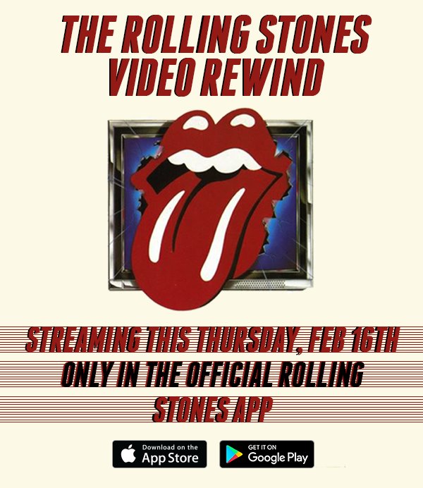 The Rolling Stones-Video Rewind 【公式通販】