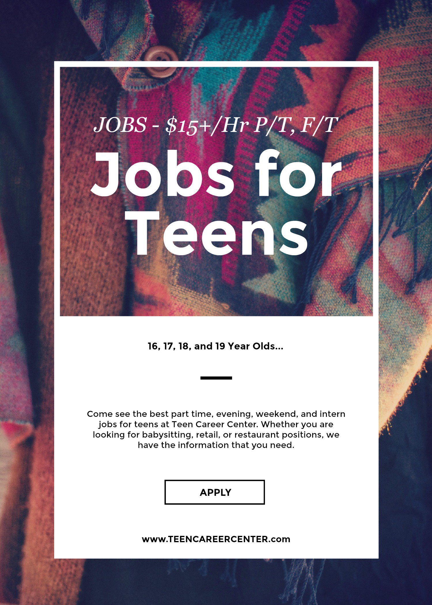 part time jobs near me for 16 year olds