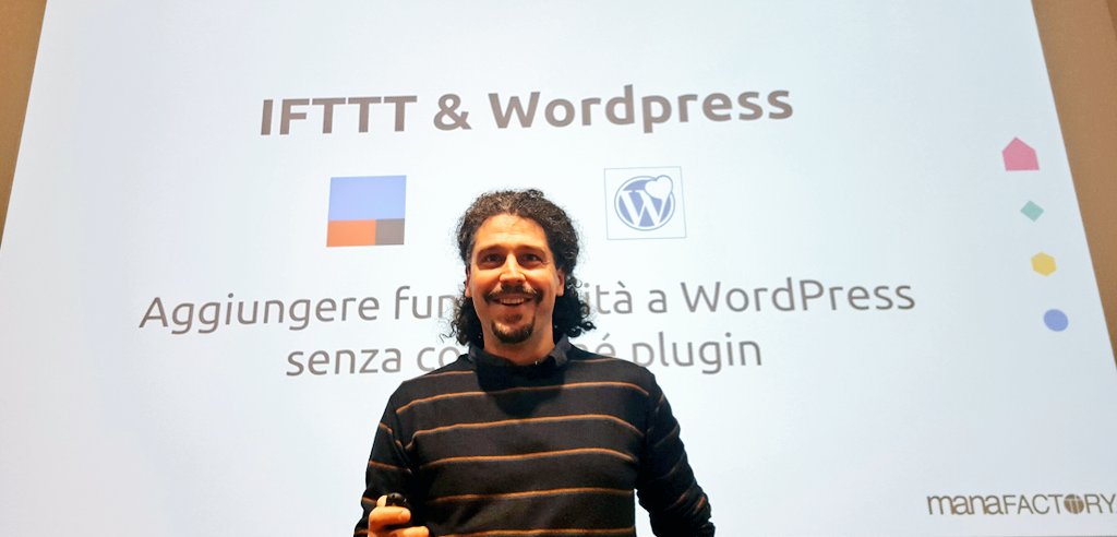 E <a href="/Buttarini/">Marco Buttarini</a> finalmente ci spiega l'amore tra #IFTTT e #WordPress #WpRoma