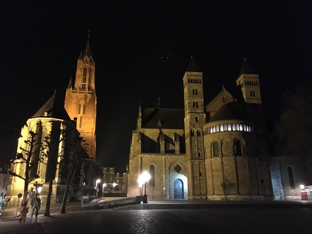 Beautiful #Vrijthof in #Maastricht last night - #photography