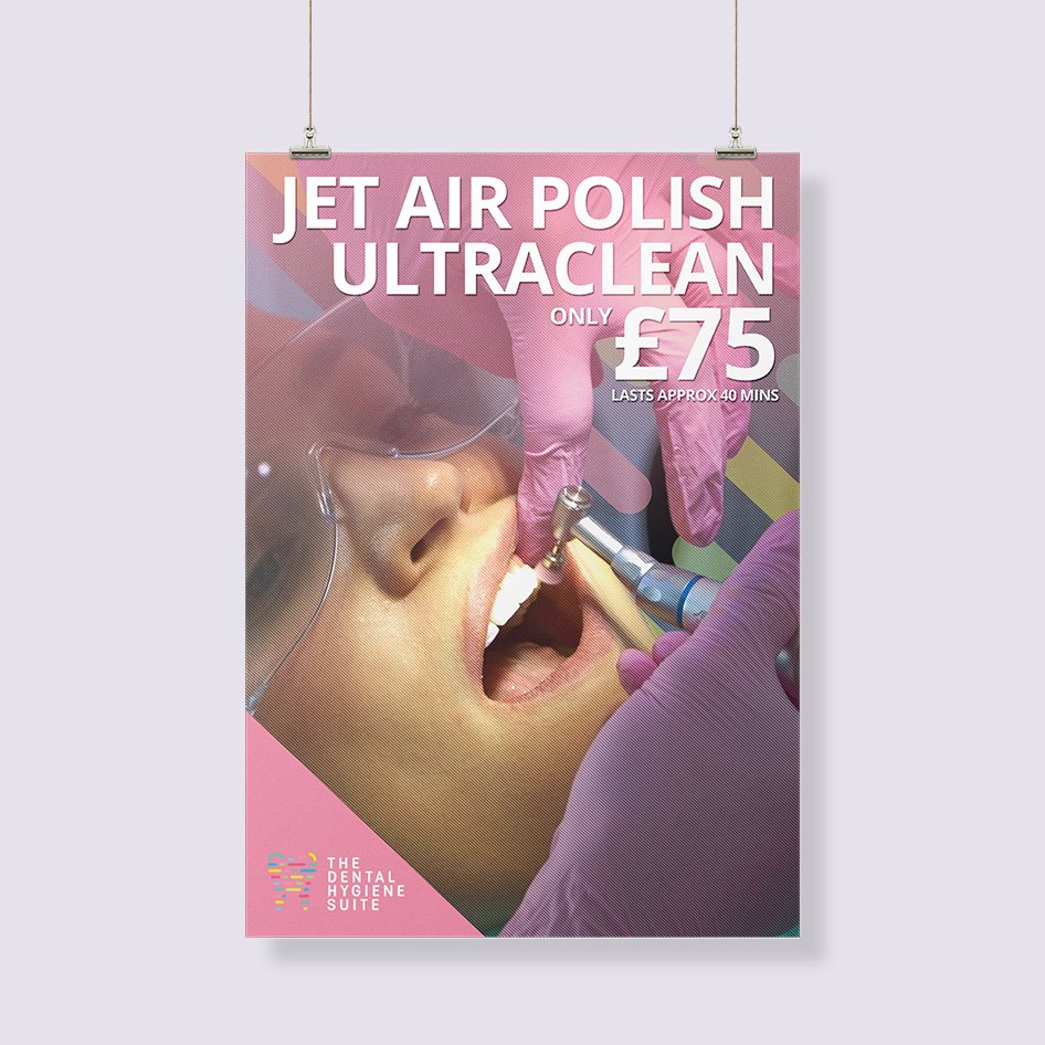 Perfected_Dsgns's tweet photo. Latest work: we just designed a set of vibrant window dislpays for @DentalHygSuite #graphicdesign #poster #dentalhygiene #dentist #kent https://t.co/Y0eEXSazY2