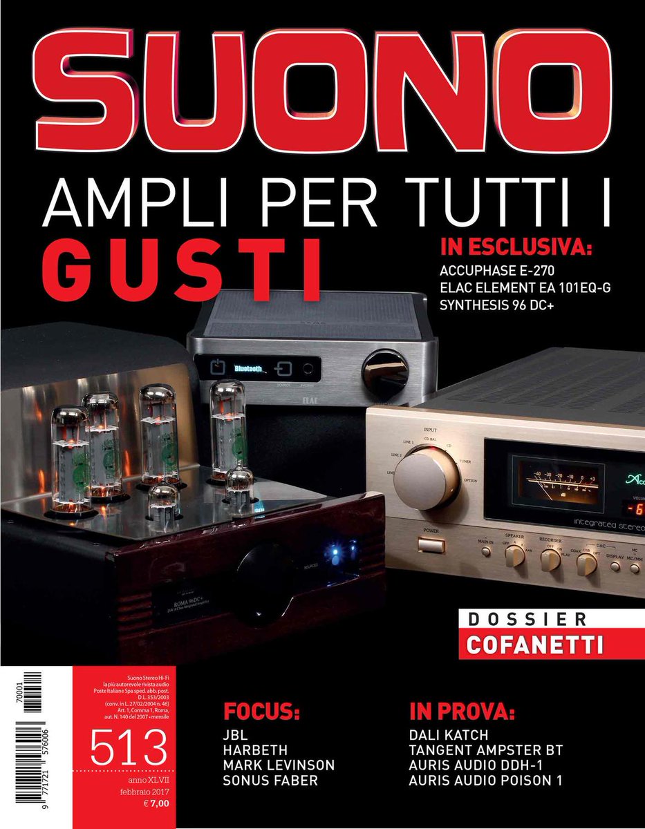 Ampli per tutti i gusti. L’#amplificatore è di nuovo una figura centrale nella catena di riproduzione #SUONO513 suono.it/La-rivista/Arc…