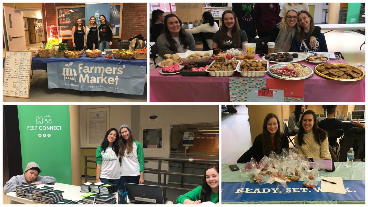 WLUConcourse's tweet photo. A lot going on in the concourse today! @IconWaterloo @Fudge_Queen @WLU_EcoHawks @PeerConnectWLU @FlagRaiders @WeRally2021 @LaurierSOS https://t.co/smLWIu7cKO