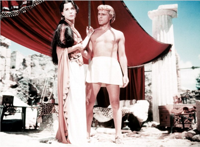 Happy birthday Claire Bloom
with Richard Burton in Robert Rossen\s Alexander the Great, 1956 