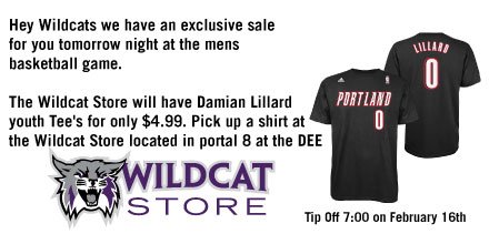 wsuwildcatstore's tweet photo. Weber State mens basketball February 16 at 7:00 Northern Colorado vs Weber State @WeberStateMBB #WeAreWeber #wildcatstore https://t.co/ZhVDXTG9BF