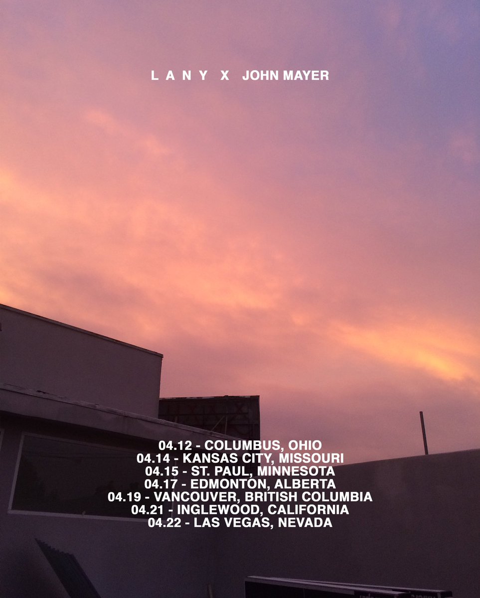 thisisLANY's tweet photo. 7 SHOWS WITH OUR HERO. https://t.co/Tk3JJxYDRd