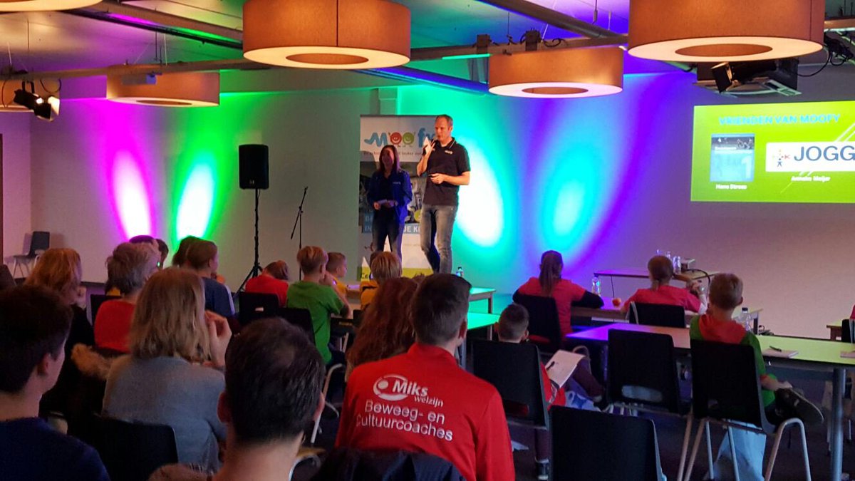 Vandaag de officiële lancering van <a href="/Moofynl/">Moofy</a> , bewegen in en met de klas. Extra beweegkansen in het onderwijs .moofy.nl <a href="/KVLOnL/">kvlo.nl</a> <a href="/JCFoundation/">Johan Cruyff Foundation</a>