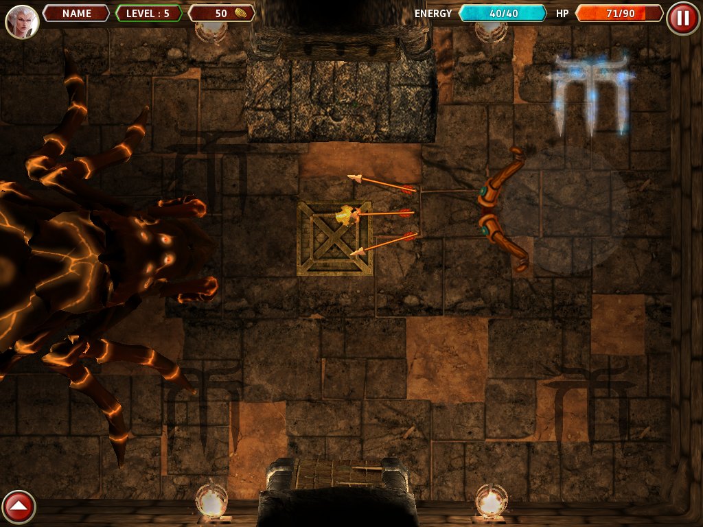 DungeonMini's tweet photo. Holy Moly! Did you see that?! It's a giant spider! Get your arrows ready, this is going to get messy. #GameDesign #DungeonCrawler #RPG https://t.co/sAlDfKmWyt