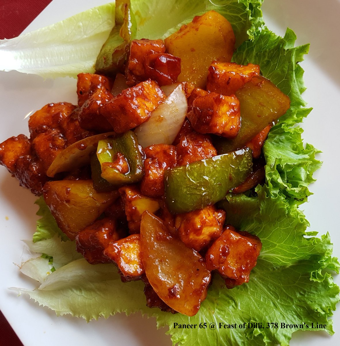 Paneer 65 (A veggie take on Chicken 65) @ feastofdilli, 378 Brown's Line