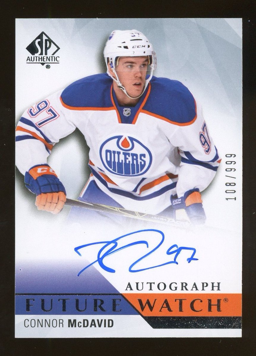 RickProbstein's tweet photo. 2015-16 SP Authentic Future Watch #ConnorMcDavid RC Rookie AUTO 108/999 Oilers
#probstein123 #cmcdavid97

https://t.co/hEkfBqvL2B https://t.co/xCypPvyp8P