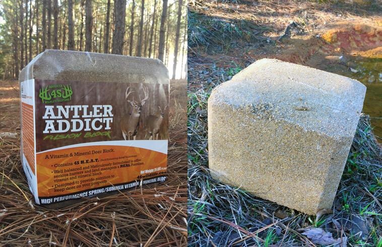 Time to get those minerals out for the deer. Try our #antleraddict! For more info visit 4swildlife.com