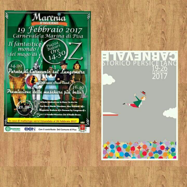 Domenica 19 Febbraio 🔜 "Le Girlesque e il dono dell'ubiquità", invitandovi:
✅ San Giovanni in Persiceto ( BO )! 
✅ Marina di Pisa ( PI )!