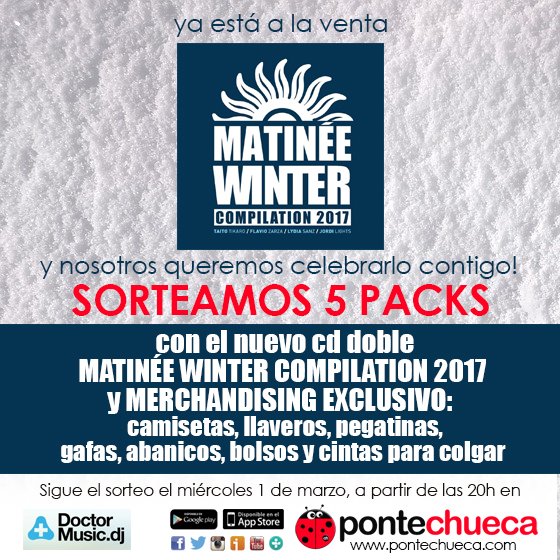 Te gusta bailar? Mira qué regalos tenemos en juego con <a href="/doctormusicdj/">doctormusic.dj</a> 
Quieres uno de los packs exclusivos? Haz RT y entra en el #sorteo