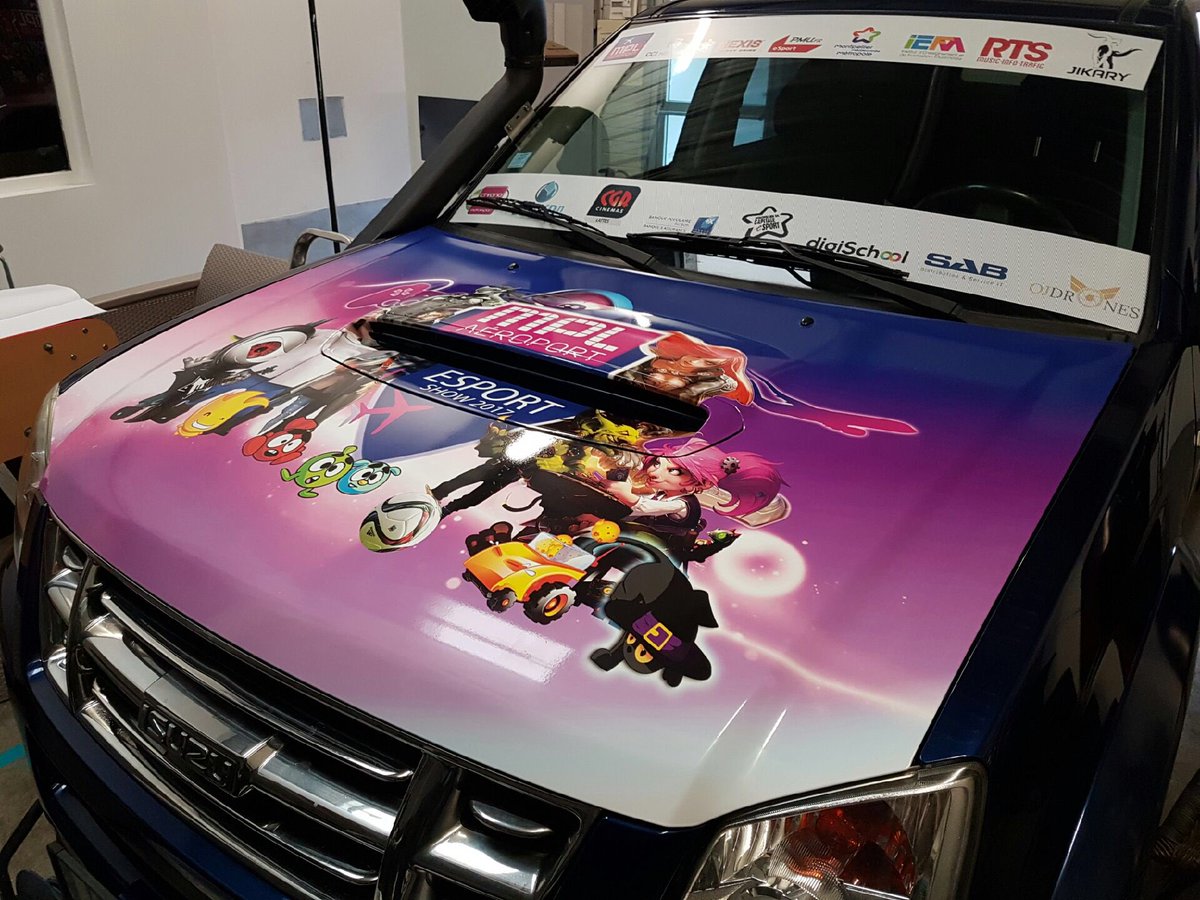 ddayvision's tweet photo. Covering Isuzu #montpellieresport réalisé par D Day Vision #covering https://t.co/GOz2qvBocj