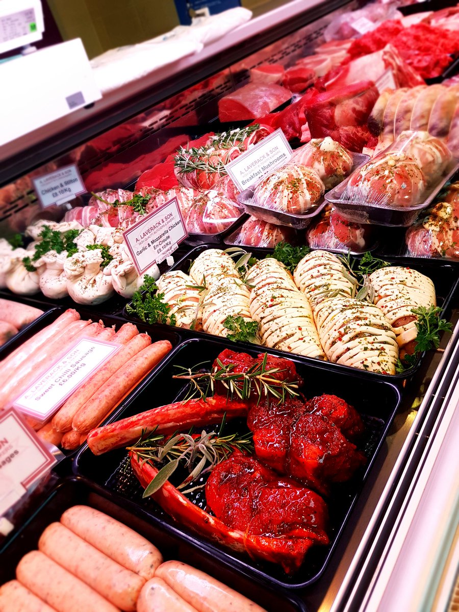 Some more from today, and the finished #display , get yourself down to <a href="/ButchersLav/">Laveracks Butchers</a> &amp; dont miss out! #meatporn #foodporn #lovefood #quality